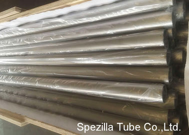 Ti CP R50400 Seamless Titanium Tubing , Titanium Welded Tubes ASTM B338 ASME SB338